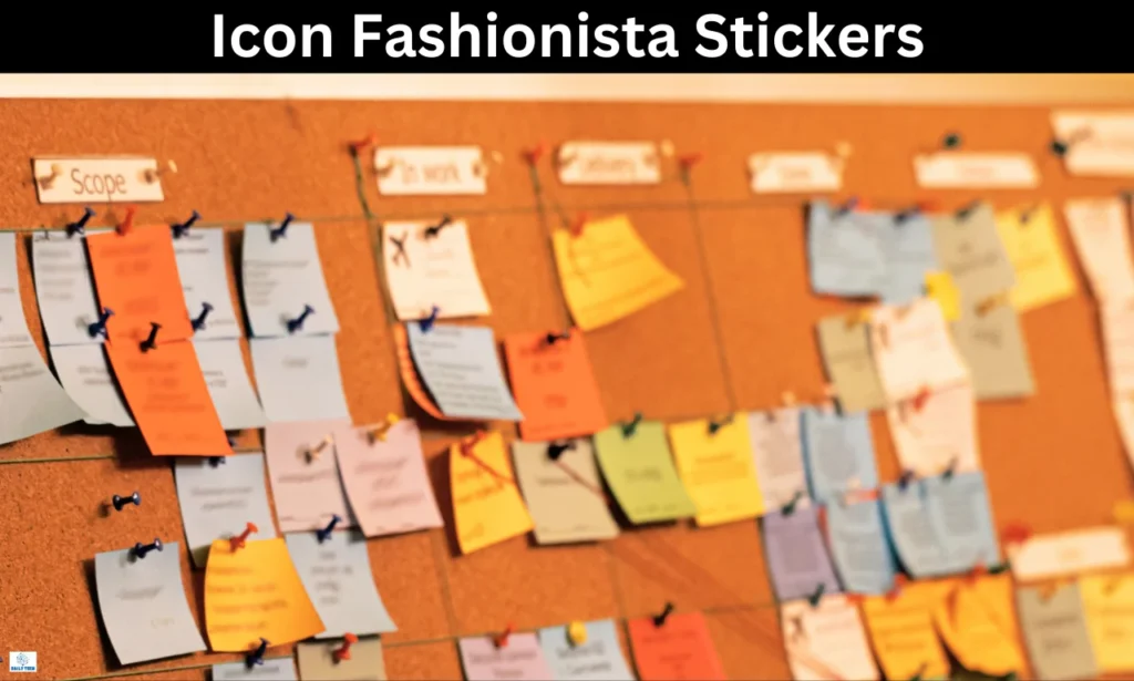 icon fashionista stickers