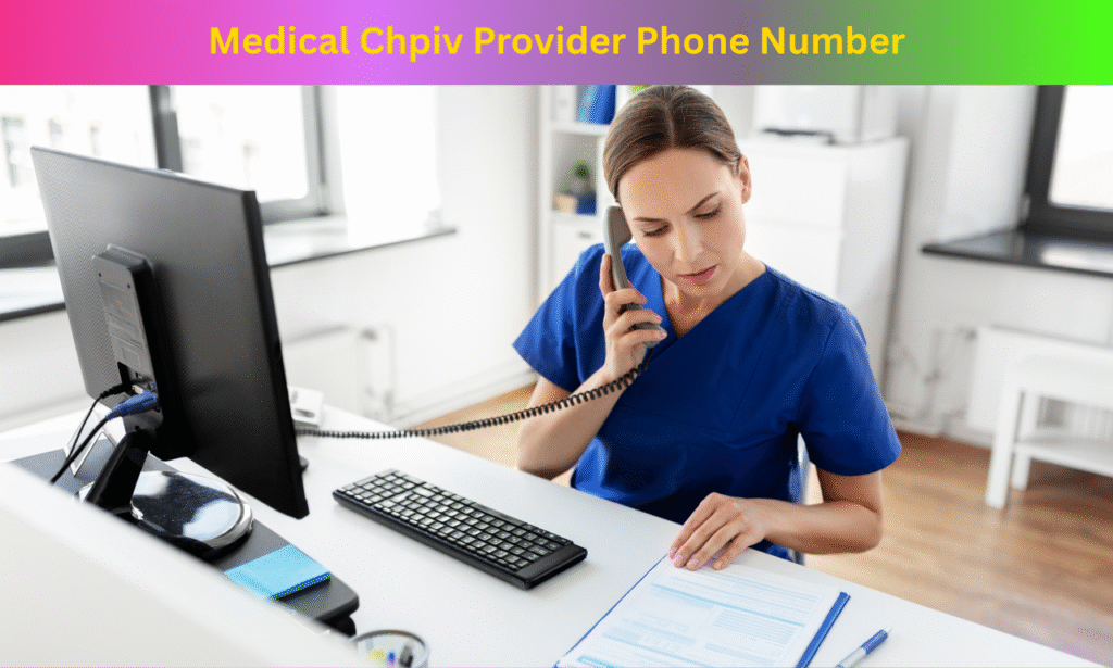 medical chpiv provider phone number